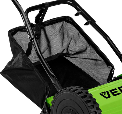 Kositëse bari manuale Verto 15G350, 30 cm, shportë 16L, jeshile