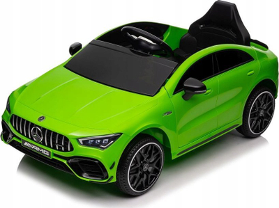 Електричен автомобил за деца Mercedes CLA 45s AMG, 4x4, со батерија, зелен