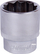 Çelës dops Honiton, 1/2", 22 mm, metalik