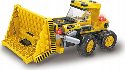 Lodër konstruktori Construction Machine Blocks, 166 elemente, shumëngjyrëshe