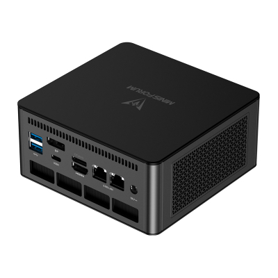Mini PC MinisForum UM890 Pro Ryzen 9 8945HS, 16GB RAM, 512GB SSD, i zi