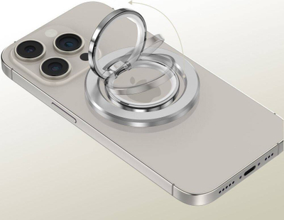 Unazë telefoni Tech-Protect MMR300 MagSafe, magnetike, argjendtë