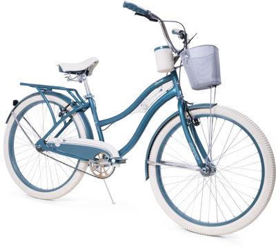 Biçikletë Huffy Deluxe Cruiser 26", kornizë cruiser, Emerlad, jeshile