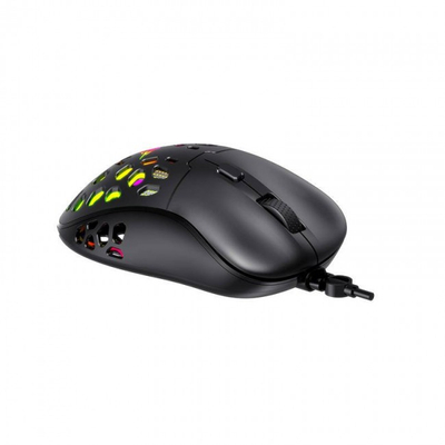 Maus gaming Havit MS955, RGB, i lehtë, me kabllo, i zi