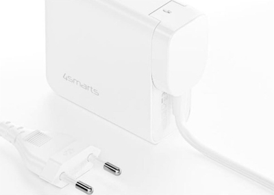 Полнач за ѕид 4smarts GaN Flex Pro, 3x USB C, 1.5m, бел