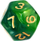 Set zare Rebel RPG Two Color, 7 copa, mint e gjelbër