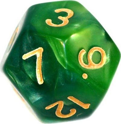 Set zare Rebel RPG Two Color, 7 copa, mint e gjelbër