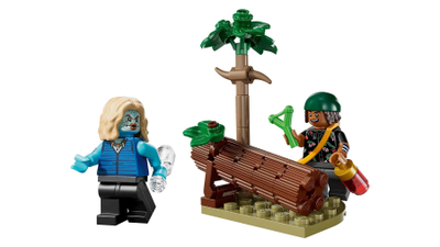 Set ndërtimi LEGO One Piece Battle at Arlong Park 75638, lodër interaktive piratësh
