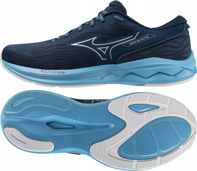 Atlete vrapimi Mizuno Wave Revolt 3, mesh, nr 41, blu e errët