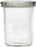 Set gotash qelqi Weck Tumble, 160ml, paketim 12 copë, transparent