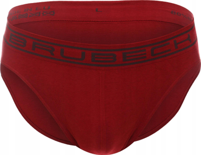 Tanga për burra Brubeck BE00290A Comfort Cotton, pa qepje, madhësia XL, e kuqe e errët