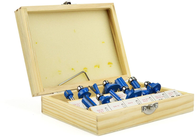 Set frezash për dru Dedra Profile Cutters, 12 copë, bosht 6mm
