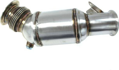 Downpipe TurboWorks BMW F20 F30 3.0 benzinë, 76mm, çelik inox, pa katalizator