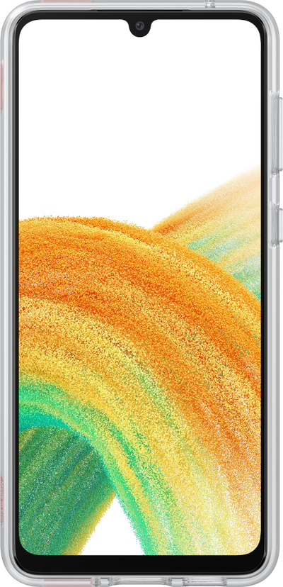Mbulesë telefoni Samsung Slim Strap Cover, për Galaxy A33, transparente