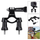 Set aksesorësh për kamera sportive Puluz PKT09, 53 pjesë, i zi