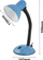 Lampë tavoline Esperanza ELD107B, për llambë LED E27 12W, blu