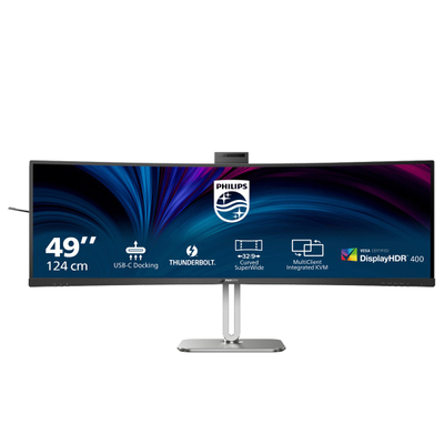 Monitor Philips 49B2U6903CH/00, 49", Thunderbolt 4, i zi