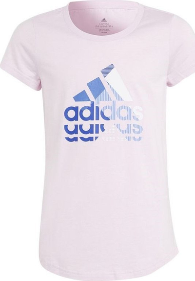 Bluzë adidas Big Logo GT Jr, pambuk, për kalamaj, rozë