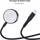 Karikues magnetik për Apple Watch ChoeTech, MFi, USB C, i bardhë