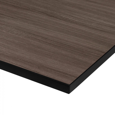 Pllakë tavoline MDF, 70×70 cm, carbon black (HM8438.01), zezë