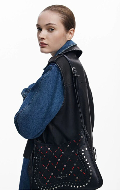 Çantë për femra Desigual Yankee Manaos Black, e zezë