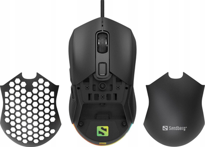 Maus gaming Sandberg FlexCover 6D, me tel, i zi