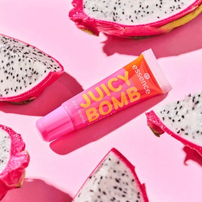 Shkëlqyes për buzë Essence Juicy Bomb Party, 03 Pretty Pitaya, 10 ml