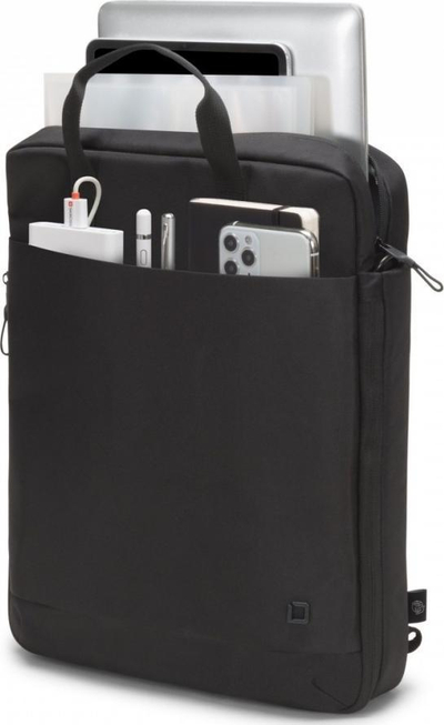 Çantë laptopi Dicota Eco Tote Bag Motion D31877 RPET, 15.6\", material që s’e kap uji, gri
