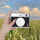 Kapak lente LoveInstant për Fujifilm Instax Mini Evo, alumin, i zi
