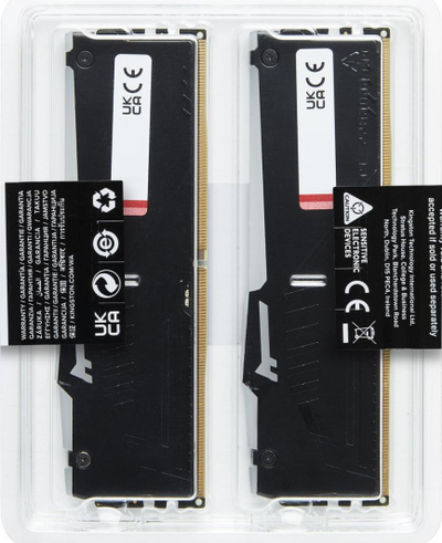 Memorie Kingston Fury Beast RGB, DDR5, 32 GB, 6000 MHz, CL40, KF560C40BBAK2-32