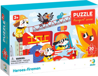 Puzzle Dodo Heroic firefighters