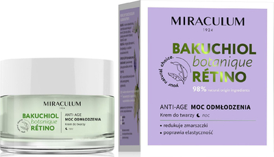 Krem nate Miraculum Bakuchiol Botanique Retino, 50ml