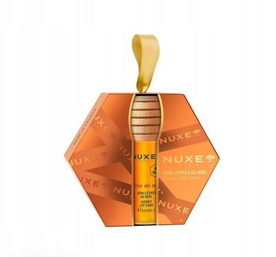 Set dhurate për buzë NUXE Honey Lip Care, hidratues, pa ngjitje, pa ngjyrë