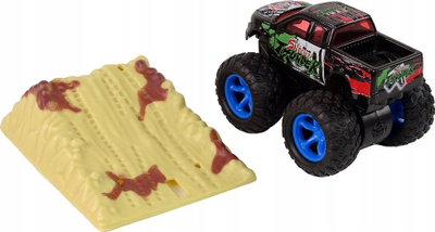 Makinë lodër Leantoys Suspension Car, Monster Truck, me rampë, shumëngjyrëshe
