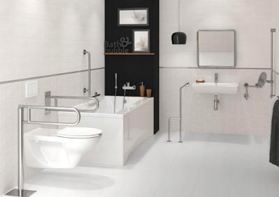 Dorezë murale Cersanit K97-033, 60 cm, çelik i kromuar, krom