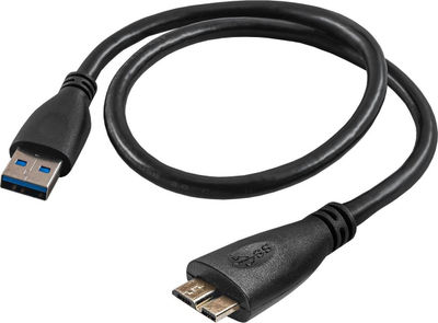 Kabllo USB Akyga AK-USB-13, USB A me Micro USB-B 3.0, 1.8 m, e zezë