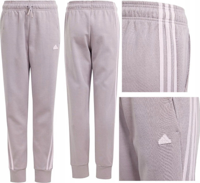 Pantallona sport adidas 3 Stripes FI Pant Jr IS3410, për goca, lejla