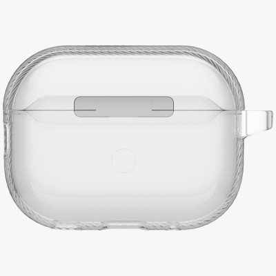 Kuti mbrojtëse UNIQ Glase Pro për AirPods Pro 3, TPU transparent, me shkëlqim, e tejdukshme