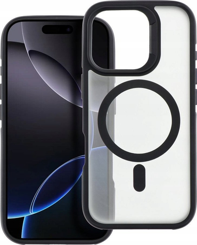 Футрола Neo за iPhone 16 Plus, компатибилна со MagSafe, црна