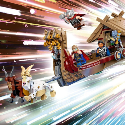 Играчка, LEGO® Marvel Super Heroes 76208, чамец со коза