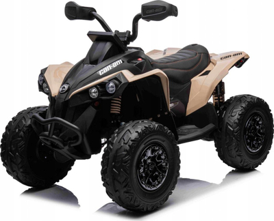 Motorr lodër elektrik Maverick ATV Quad, 2x200W, rrota EVA 31x13cm, khaki