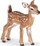 Figurinë lodër PAPO Wild Animal Kingdom White tailed Fawn, PVC, shumëngjyrëshe