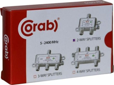 Splitter SAT Unicable 2x, 5 2450 MHz, 1 në 2 dalje