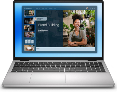 Laptop Dell DC16251 Intel Core 7, 16\", 16GB RAM, 512GB SSD, Full HD+, ngjyrë argjendi