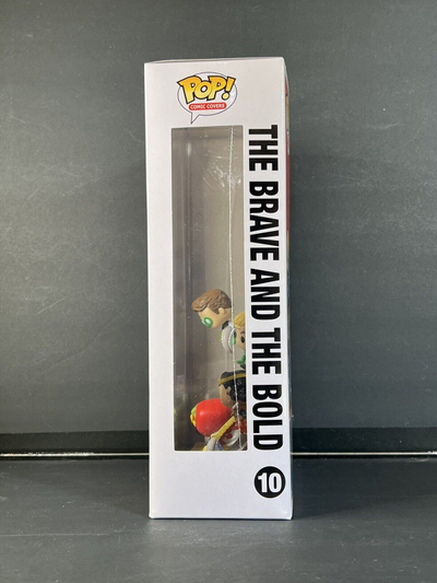 Figurë vinili Funko POP DC Comic Cover Justice League, Brave and the Bold #28, 9 cm, shumëngjyrëshe