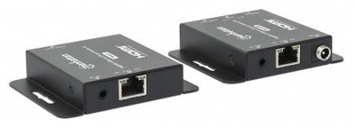 HDMI екстендер преку интернет Манхетен 4K, комплет со ИК, PoC, метален