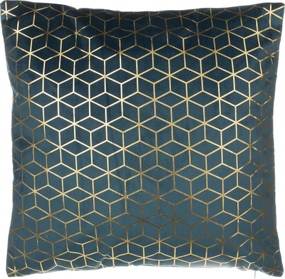 Set jastëkë dekorativ Beliani CELOSIA, 45x45 cm, velvet, ngjyrë teal