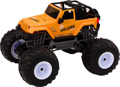 Makinë lodër me telekomandë LEAN Toys 2.4G 1:12, off road, portokalli