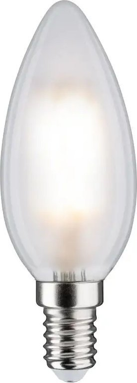 Llambë LED Paulmann B35, E14, 5W, 4000K, e bardhë mat