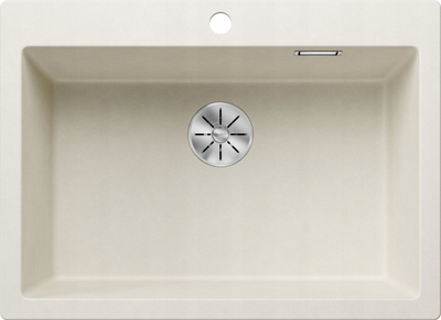 Lavaman kuzhine Blanco Pleon 8 Silgranit, për bazë 80 cm, 22 cm i thellë, i bardhë soft